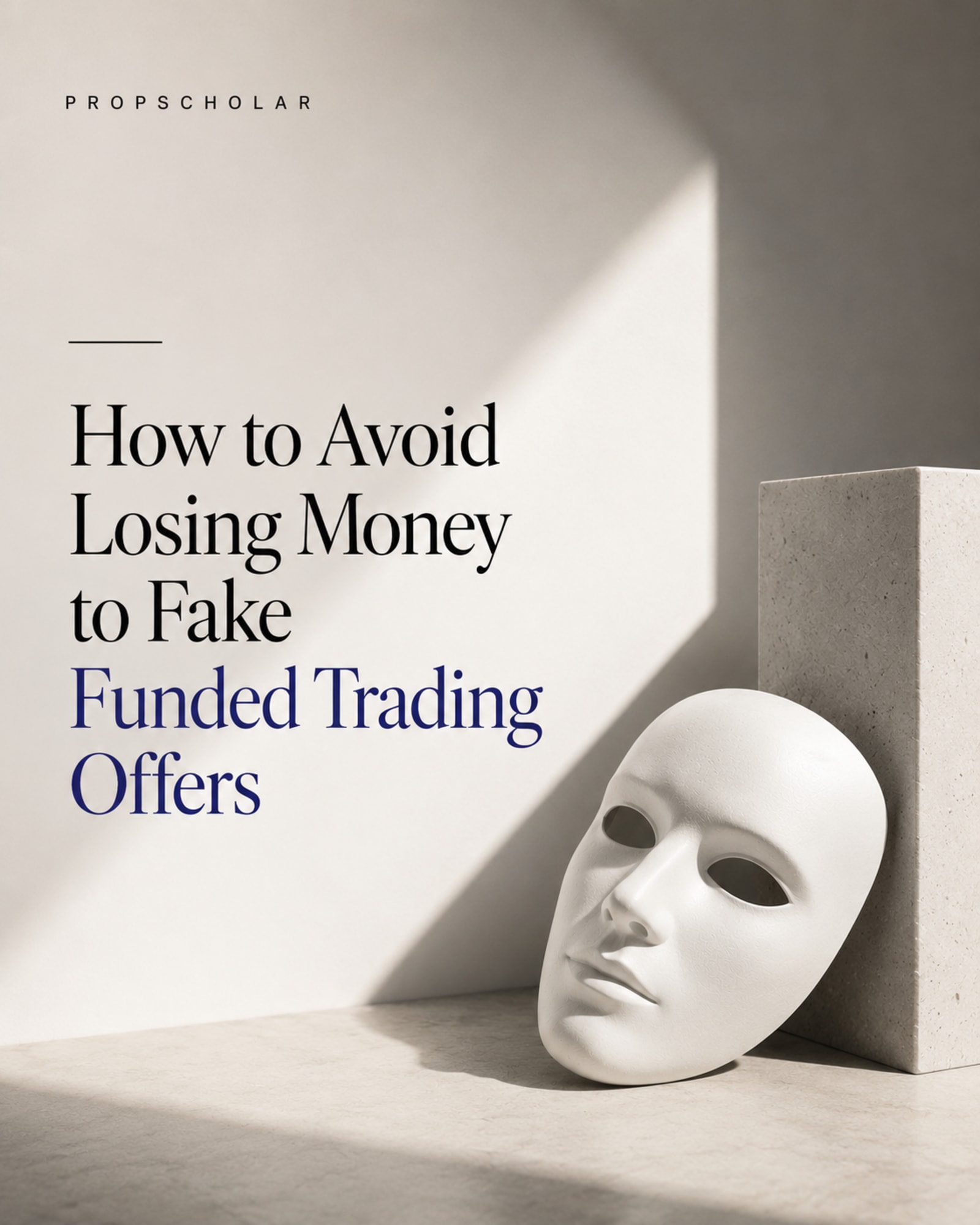 How to Avoid Losing Money to Fake Funded Trading Offers