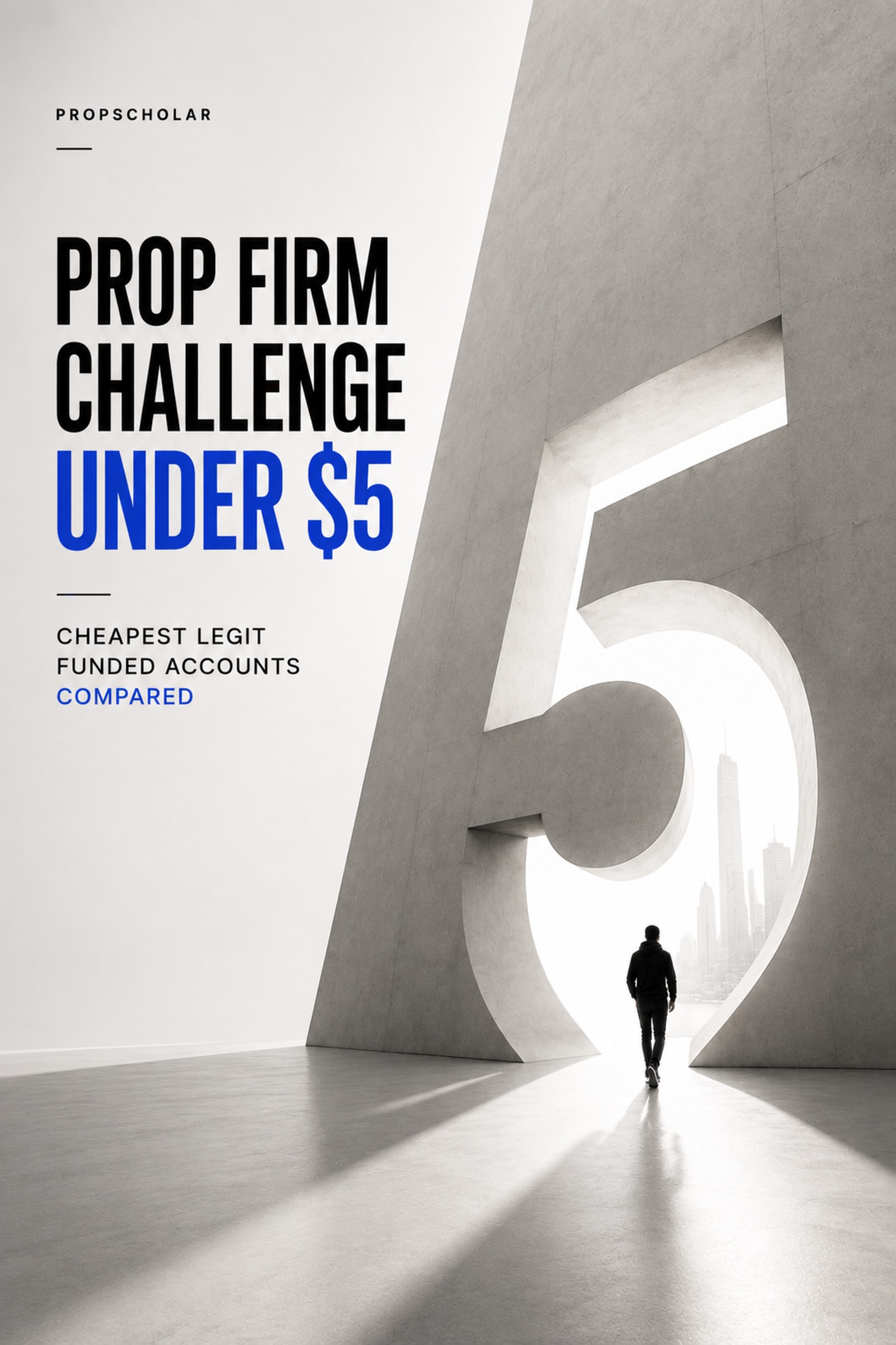 Prop Firm Challenge Under $5: Cheapest Legit Funded Accounts Compared