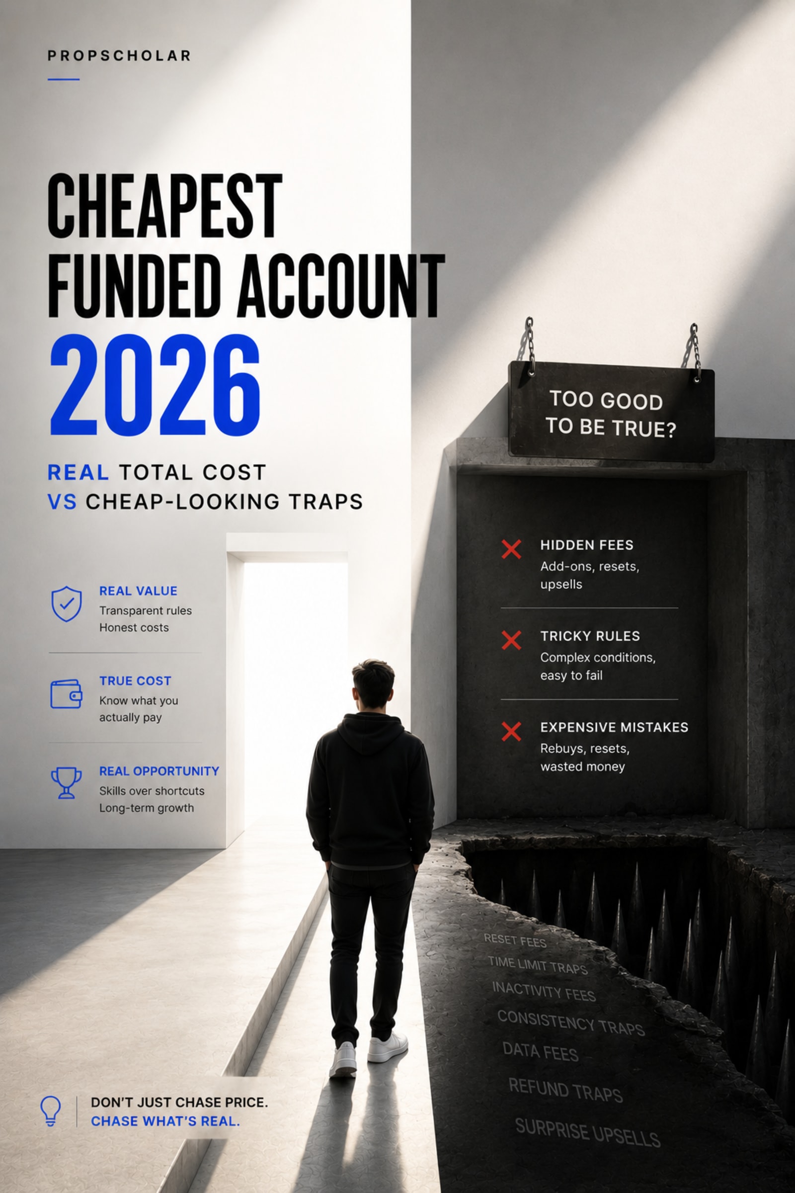 Cheapest Funded Account USA 2026: Real Reset Cost Math