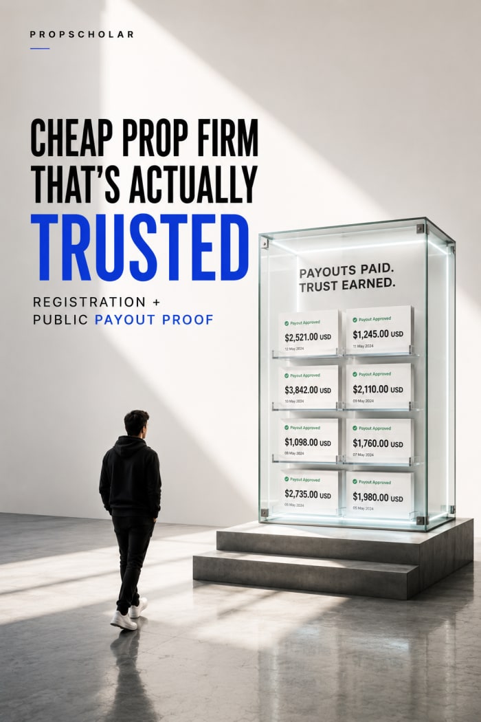 Cheap Prop Firm That's Actually Trusted: Registration + Public Payout Proof