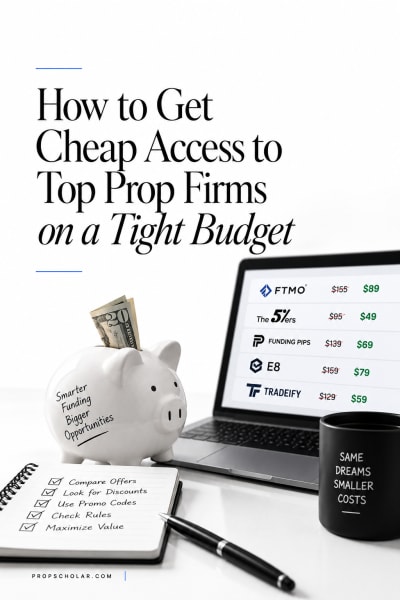 How to Get Cheap Access to Top Prop Firms on a Tight Budget