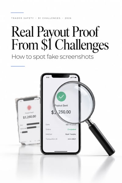 Real Payout Proof From $1 Challenges: How to Spot Fake Screenshots