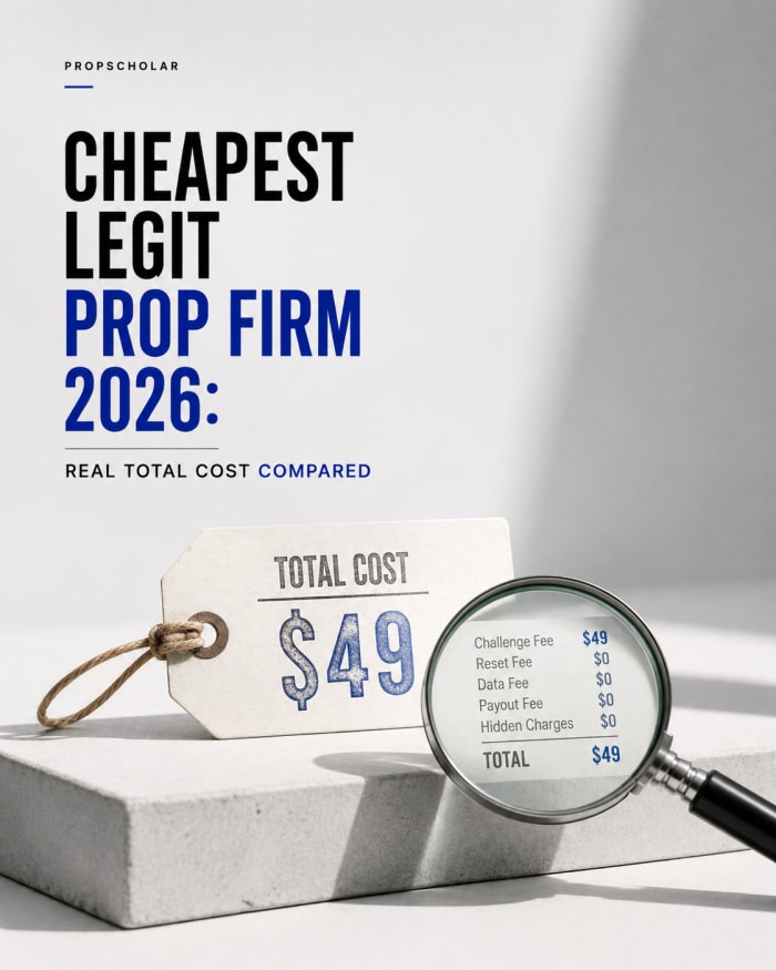 Cheap Prop Firm Real Total Cost: FTMO vs Apex vs PropScholar