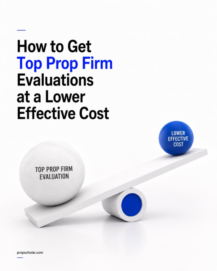 How to Get Top Prop Firm Evaluations at a Lower Effective Cost