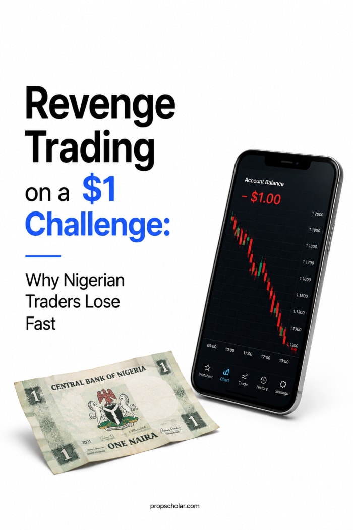 Revenge Trading on a $1 Challenge: Why Nigerian Traders Lose Fast