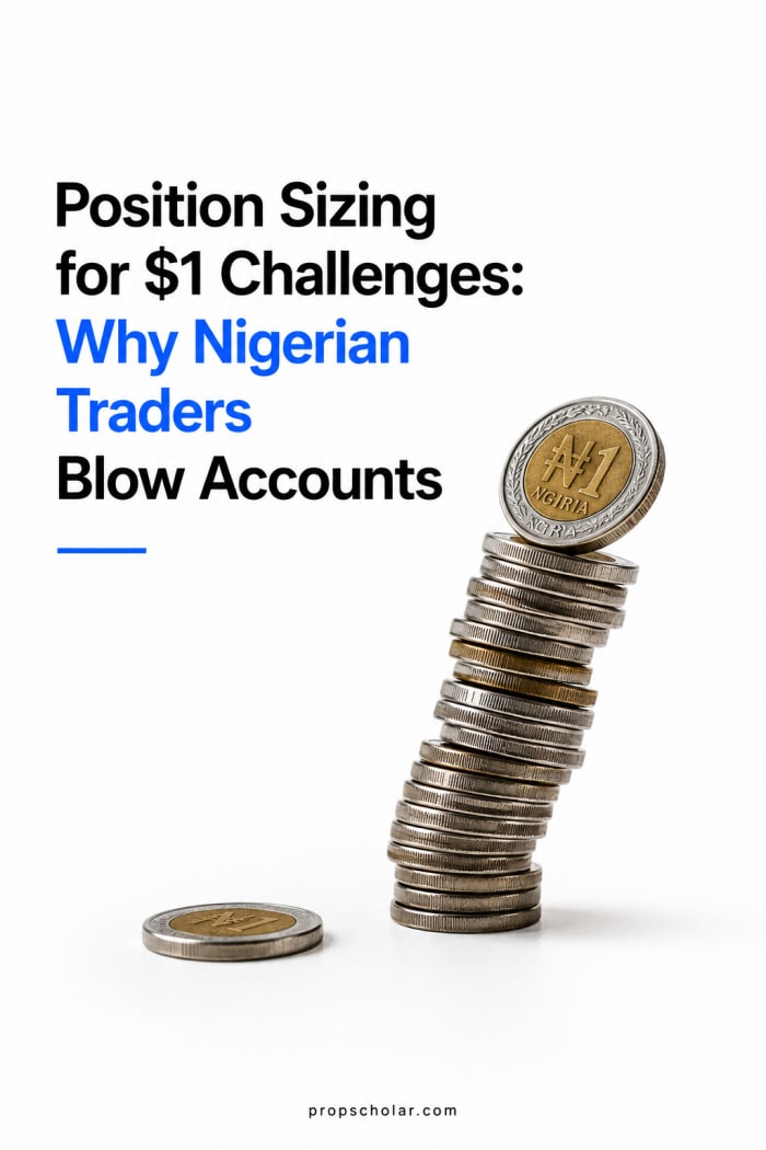 Position Sizing for $1 Challenges: Why Nigerian Traders Blow Accounts