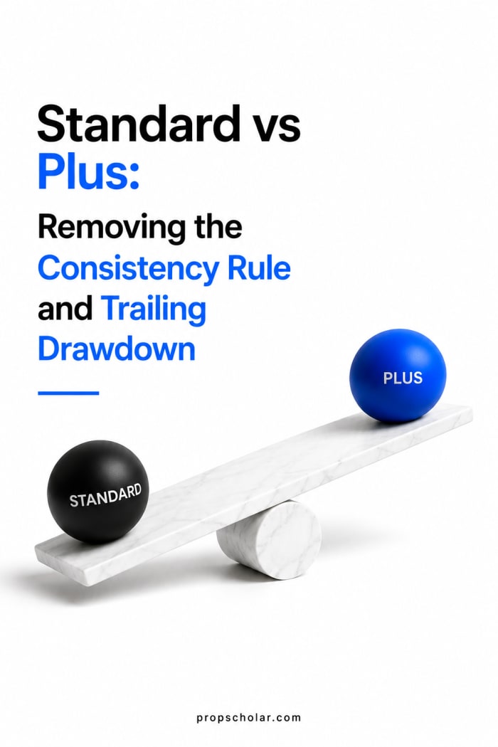 Standard vs Plus: Removing the Consistency Rule and Trailing Drawdown