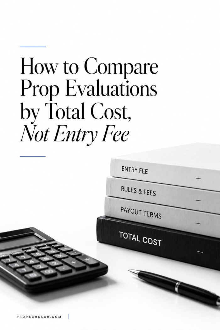How to Compare Prop Evaluations by Total Cost, Not Entry Fee