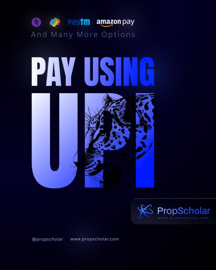 PropScholar Supports Automatic UPI Payments