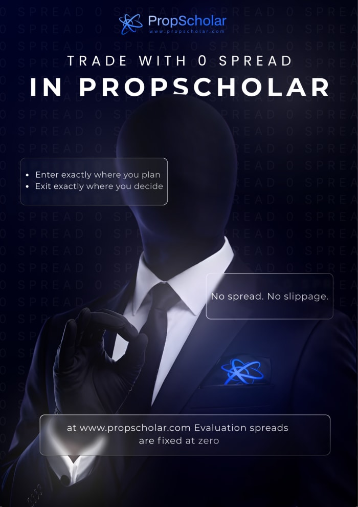 PropScholar Offers 0 Spread Evaluation Accounts Trade With Zero Spread