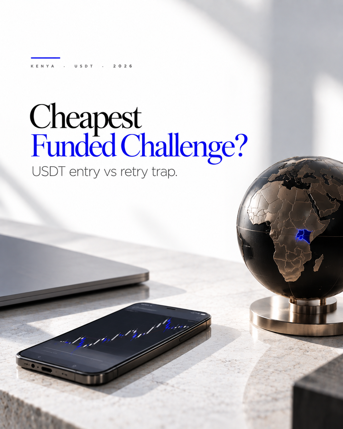 Cheapest Funded Trading Challenge Kenya: USDT Entry vs Retry Trap (Payout Verified 2026)