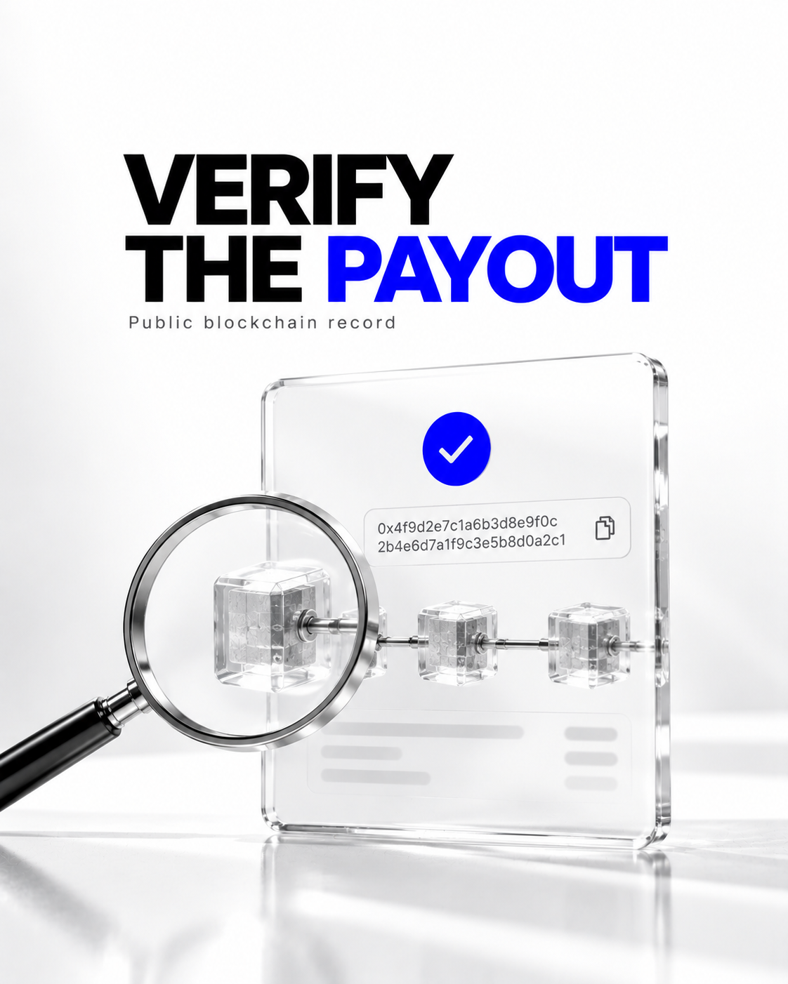 Payout Proof Verification: Check PropScholar's Public Blockchain Records