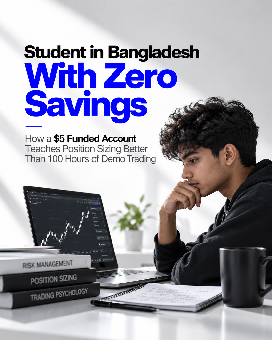 Student in Bangladesh With Zero Savings: How a $5 Funded Account Teaches Position Sizing Better Than 100 Hours of Demo Trading