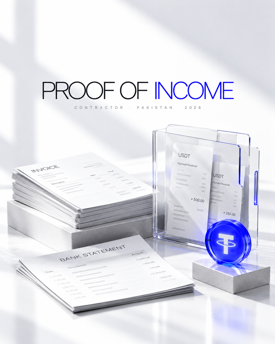 Contractor Income, No Employment History: Will PropScholar Accept Your Proof of Funds? (Pakistan USDT 2026)