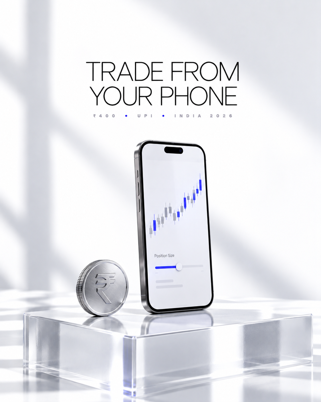Smartphone-Only Trader in India: UPI ₹400 Entry Teaches Position Sizing Without a Laptop (2026)