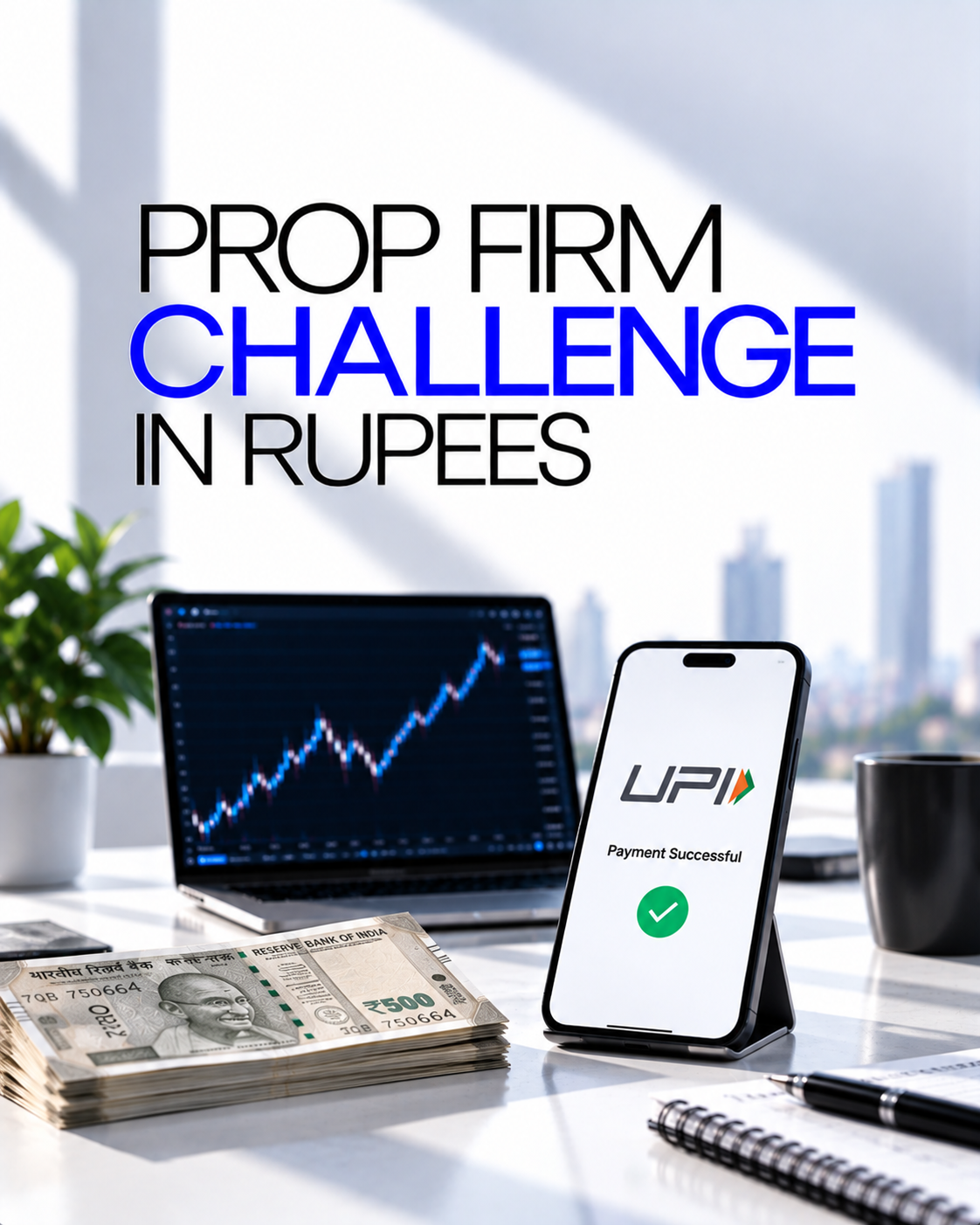 Prop Firm Challenge in Rupees: Why UPI Beats a Card for Indian Traders