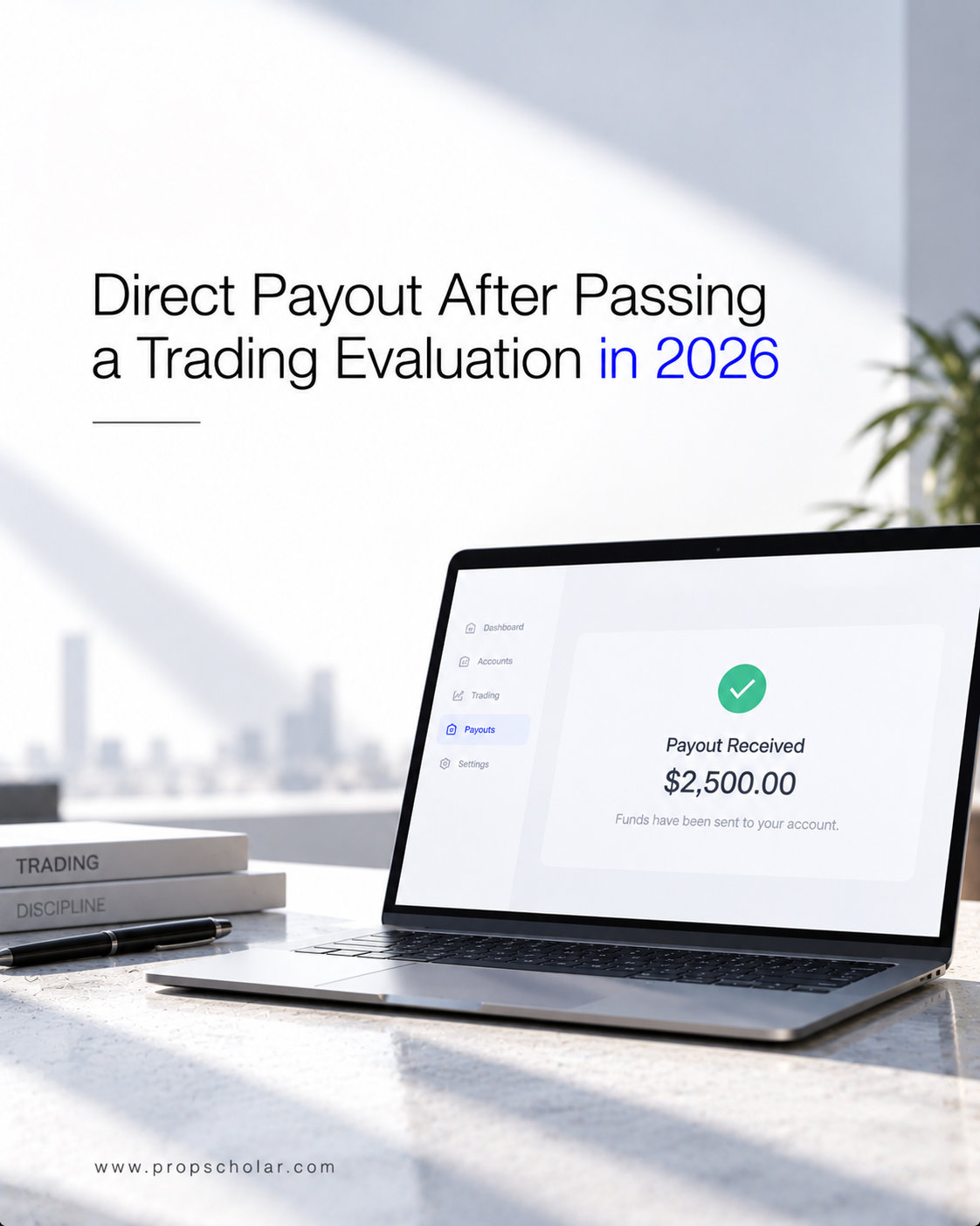 Direct Payout After Passing a Trading Evaluation in 2026